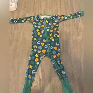 Little Sleepies Shamrock Pajamas